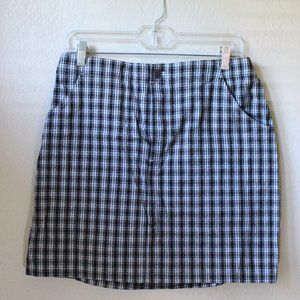*SALE! 2/$22 or 3/$30* Plaid Hollister High-Rise Skirt Black and White Plaid